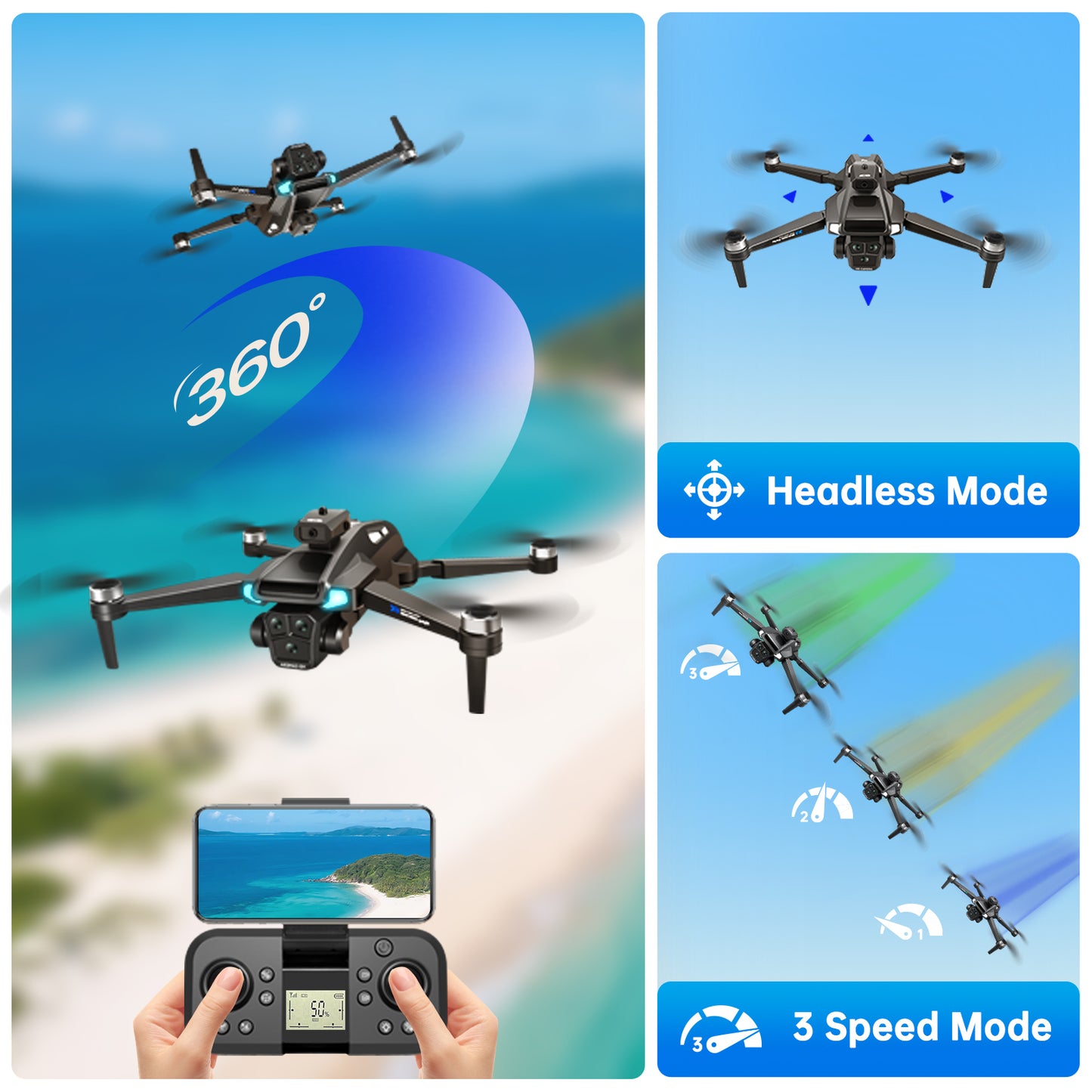 M22 4K 360 Flip Drone